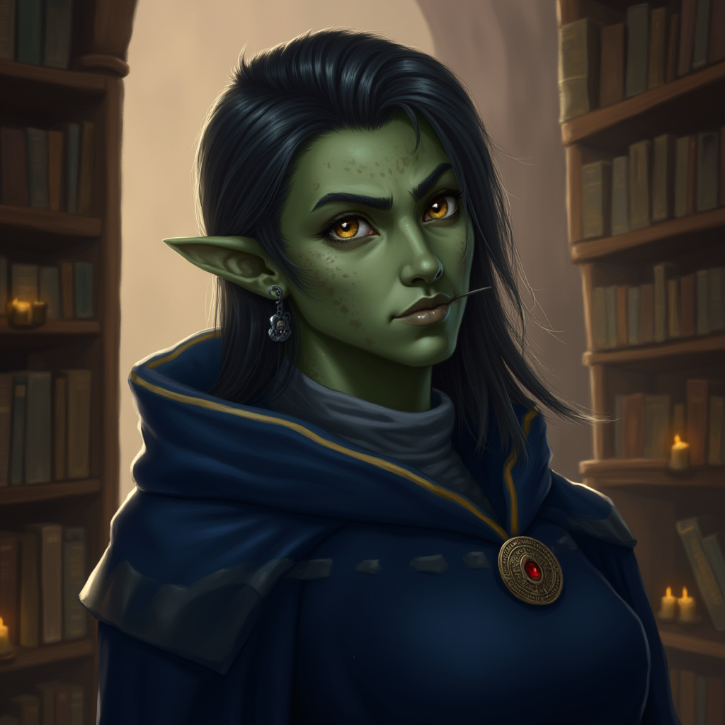 Half-orc before edit